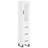 Aparador alto madera contrachapada blanco 34,5x34x180
