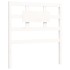 Estructura de cama con cabecero madera maciza
