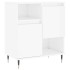 Aparadores 2 uds madera contrachapada blanco