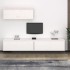 Muebles para TV 3 piezas madera maciza de pino