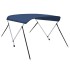 Toldo Bimini de 2 arcos azul marino 150x120x110