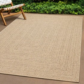 Alfombra con aspecto de yute interior y exterior 160x230