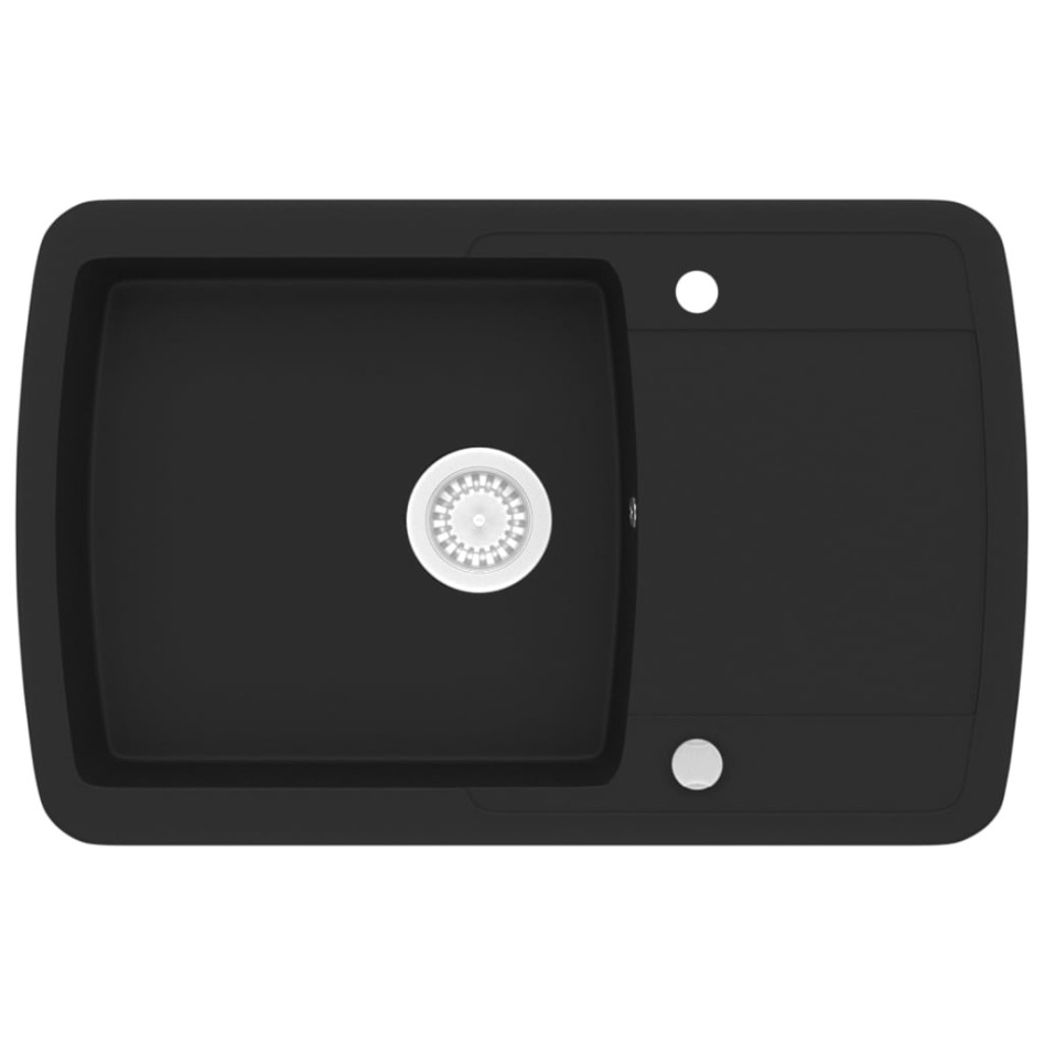 Fregadero de cocina de un seno de