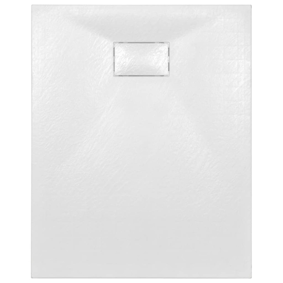 Plato de ducha SMC blanco 100x80