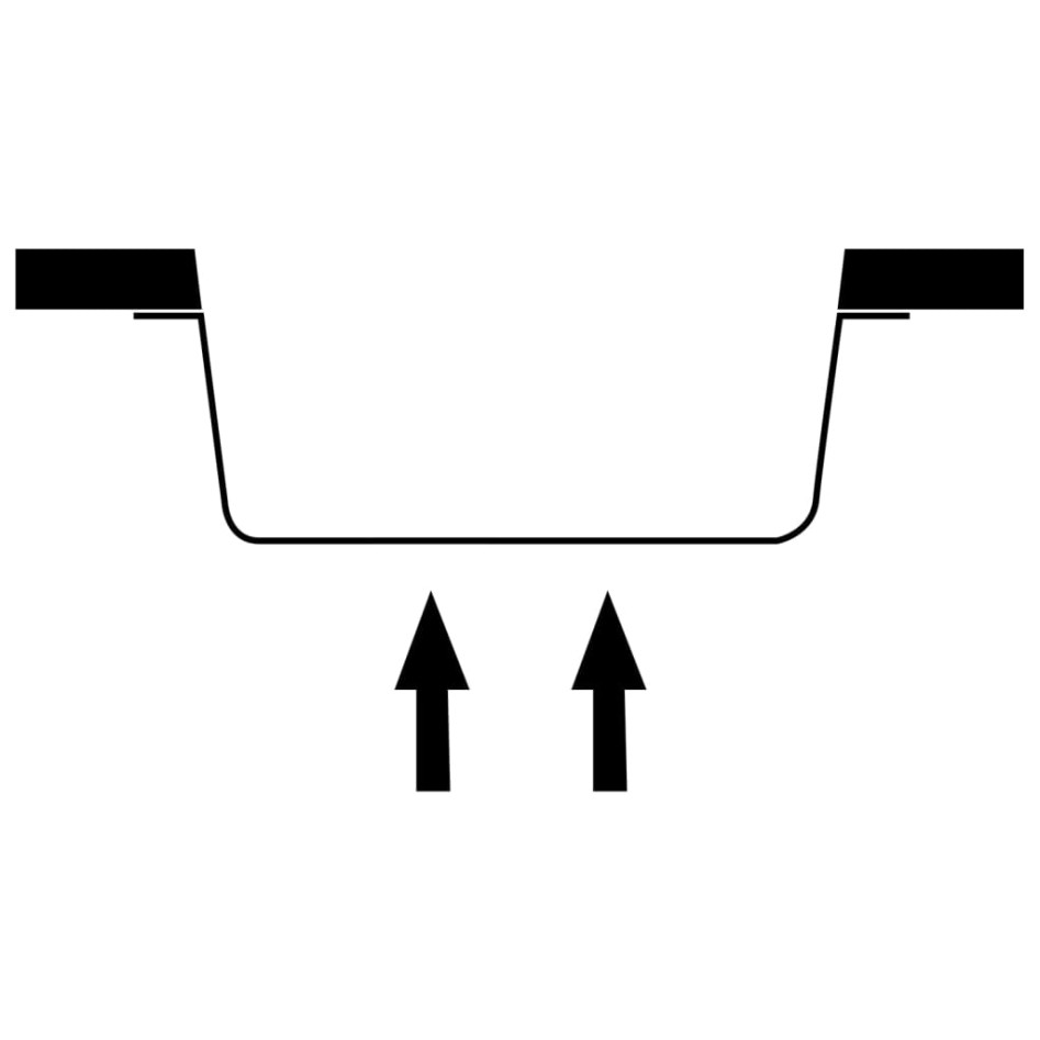 Fregadero de cocina con rebosadero granito