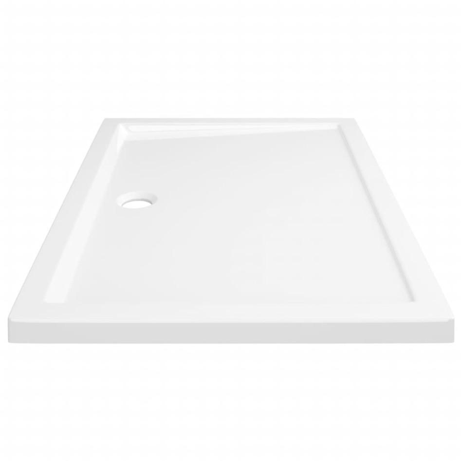 Plato de ducha rectangular ABS blanco 70x100