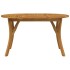 Mesa de jardín madera maciza de acacia 150x90x75
