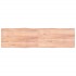 Tablero mesa madera tratada borde natural marrón