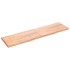 Tablero mesa madera tratada borde natural marrón