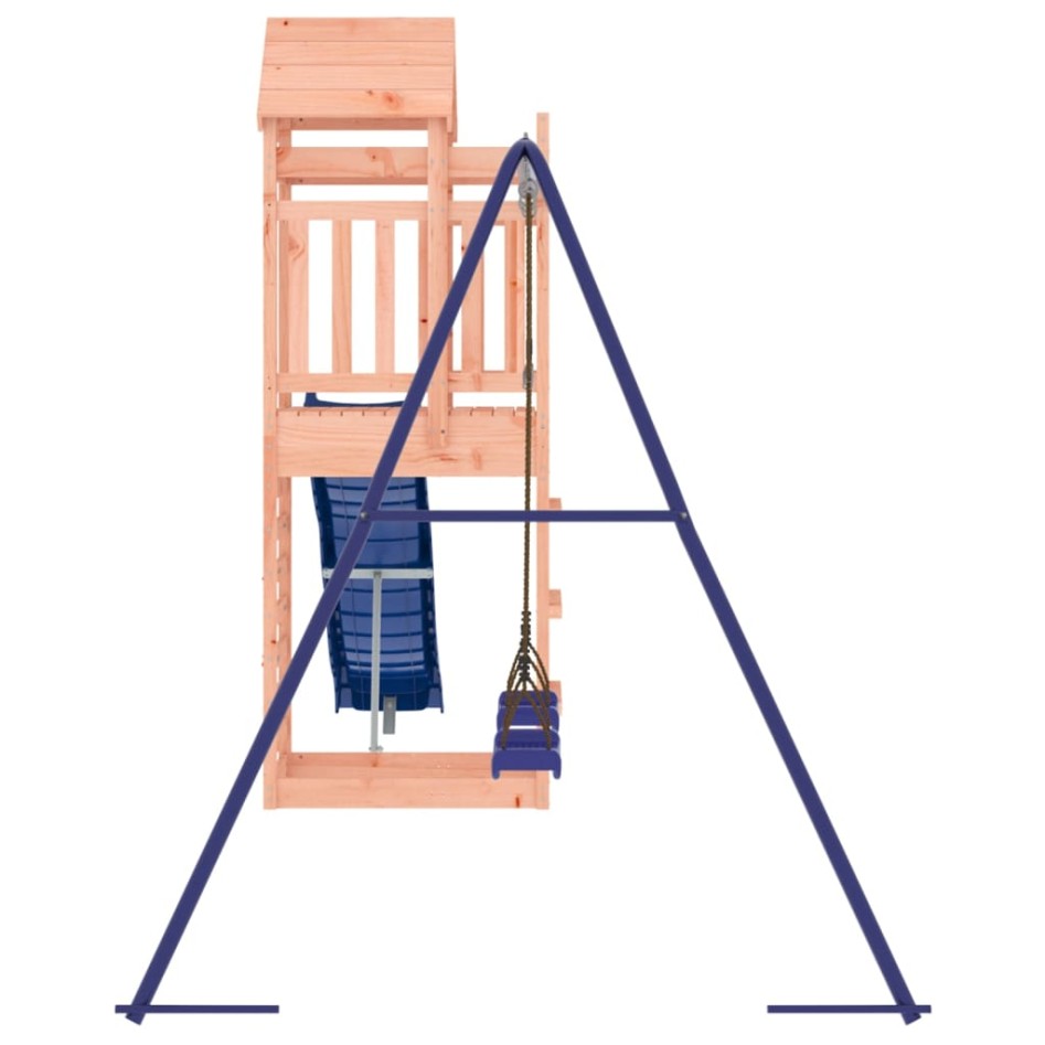 Parque infantil de exterior madera maciza