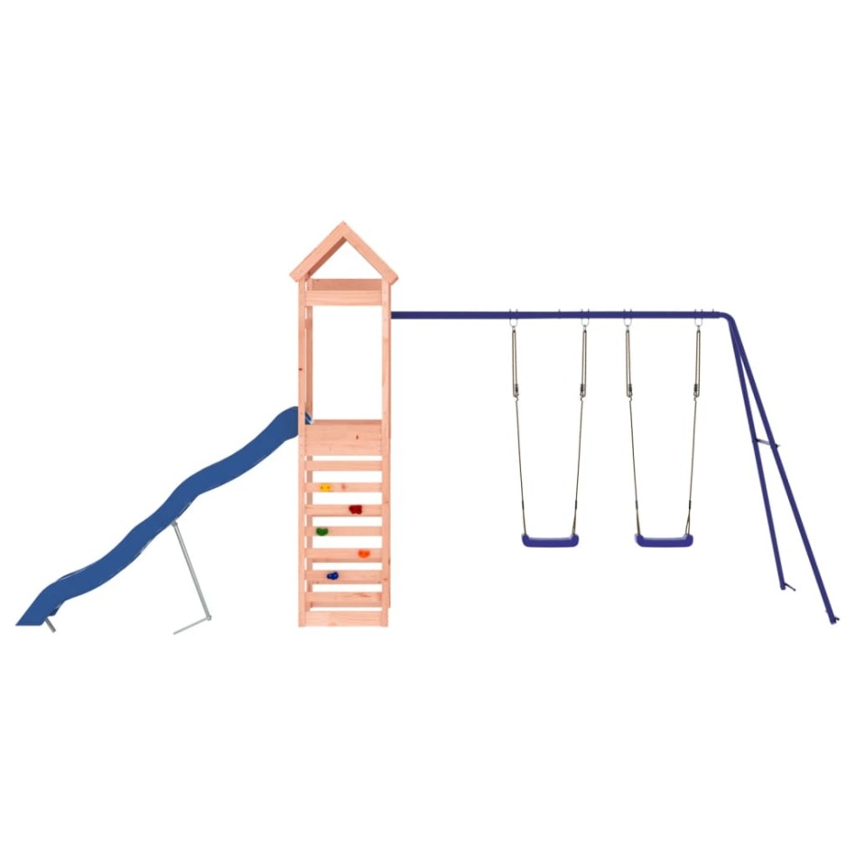 Parque infantil de exterior madera maciza