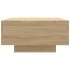 Mesa de centro madera contrachapada color roble 90x60x31