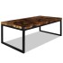 Mesa de centro de teca y resina 110x60x40