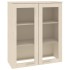 Aparador superior HAMAR pino macizo marrón miel 85x35x100
