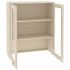 Aparador superior HAMAR pino macizo marrón miel 85x35x100
