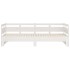 Sofá cama extraíble madera maciza de pino blanco 2x(90x190)
