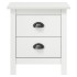 Mesita de noche Hill madera maciza de pino blanco 46x35x49,5