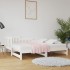 Sofá cama extraíble madera maciza de pino blanco 2x(90x200)