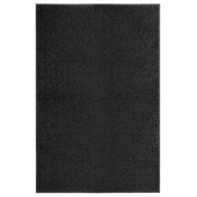 Felpudo lavable negro 120x180