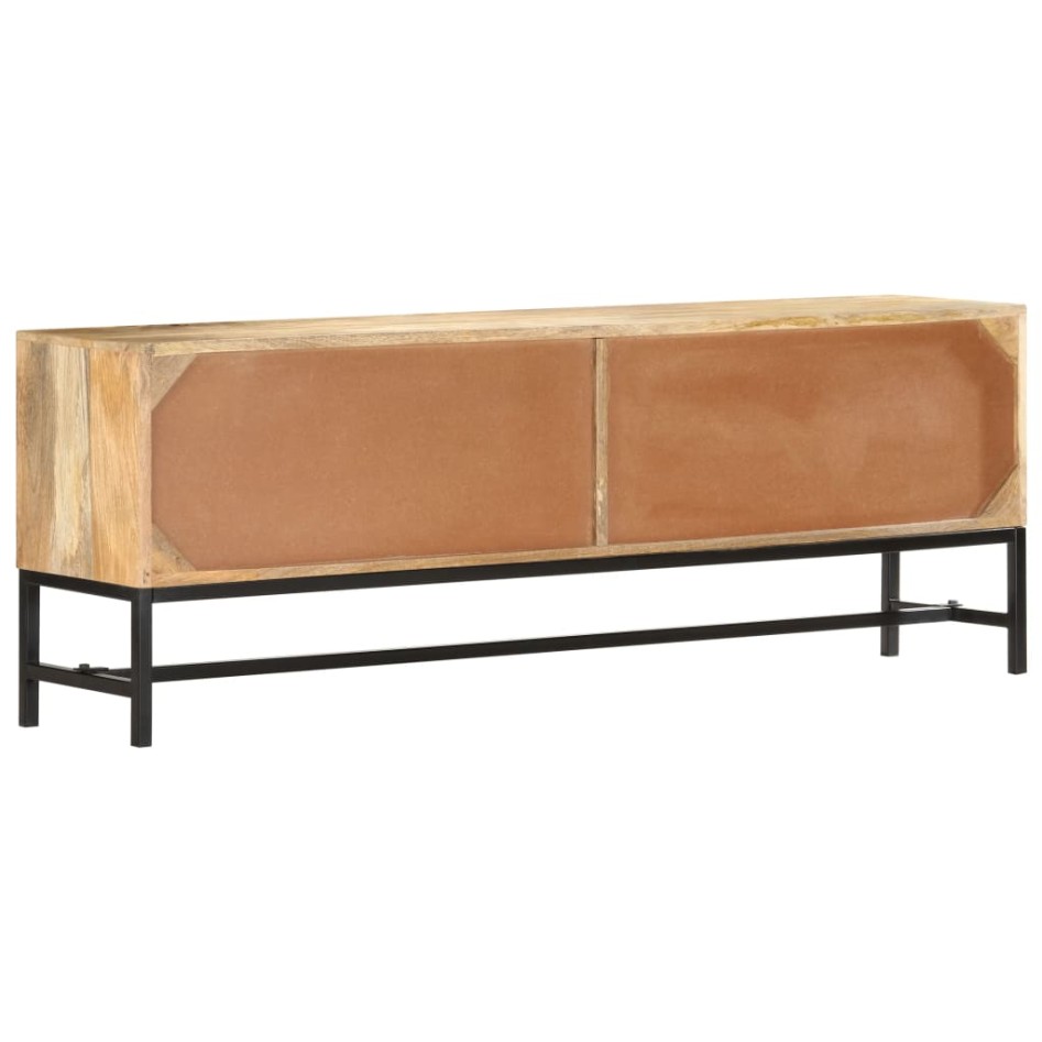 Mueble para TV de madera maciza de mango 140x30x50