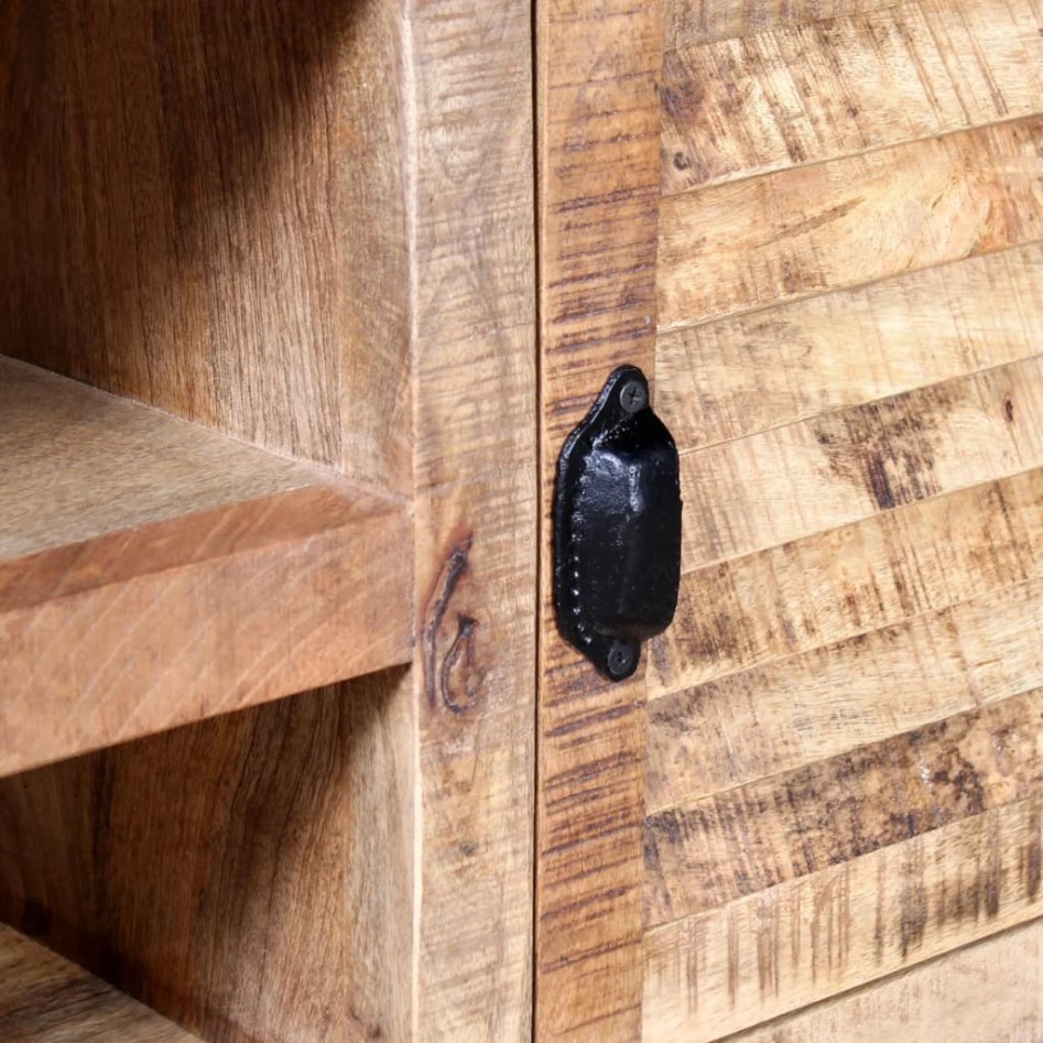 Mueble para la TV de madera de mango rugosa 120x30x50