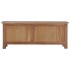 Mueble para TV de madera de teca maciza 90x30x35