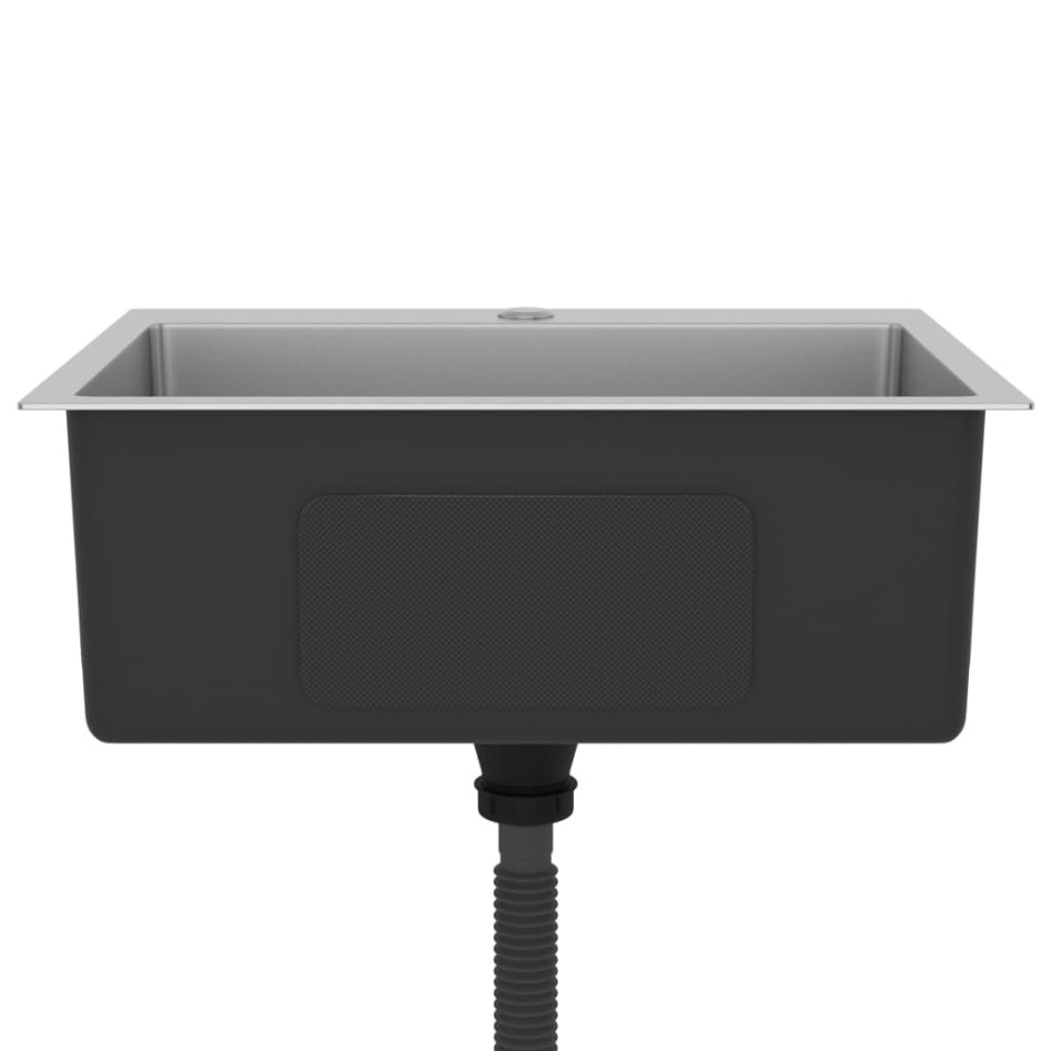 Fregadero de cocina hecho a mano acero