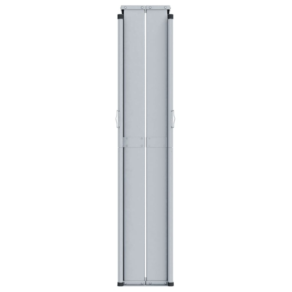 Toldo lateral retráctil negro 200x1200