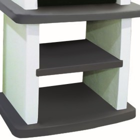 Barbacoa Palmeira Articimentos con 2 bancadas