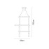 Oferta -Barbacoa con chimenea y estante voladizo X-Art I Articimentos