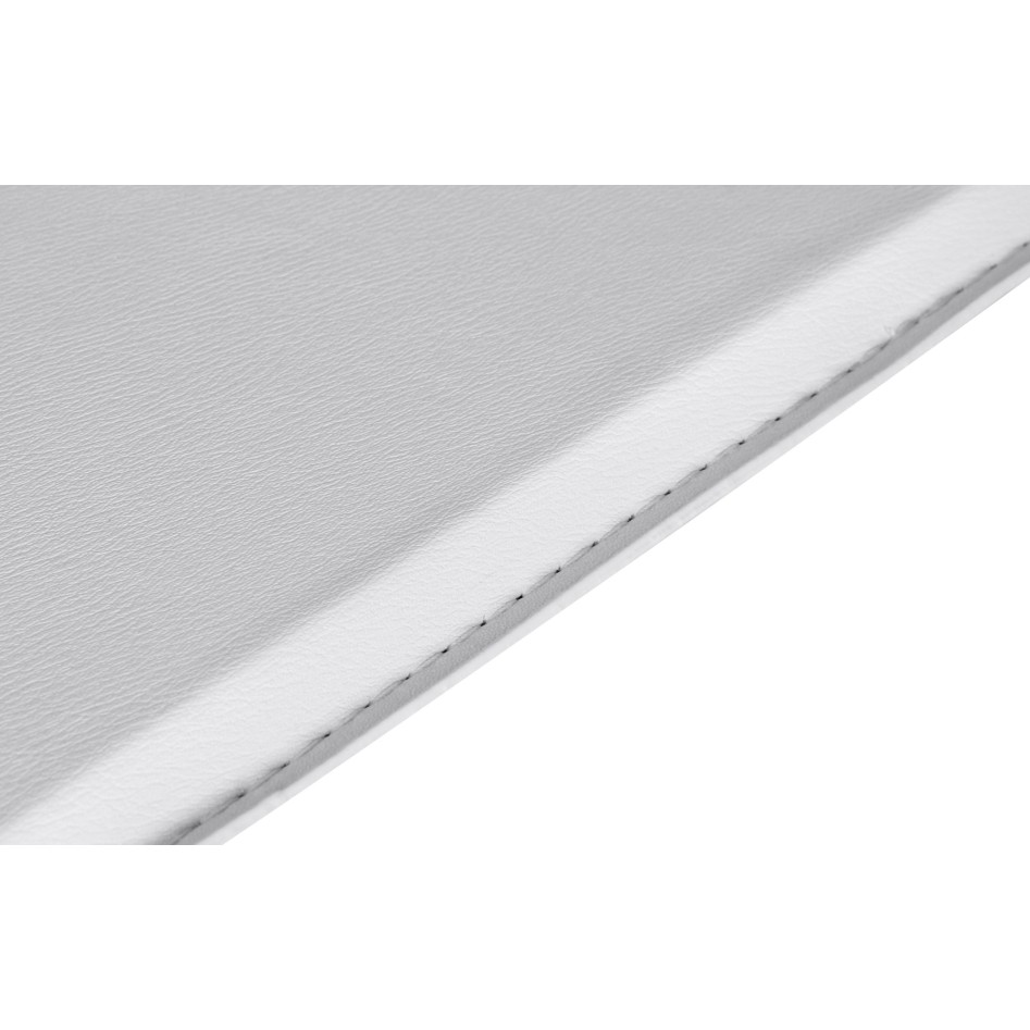 Mesa de cuero blanca