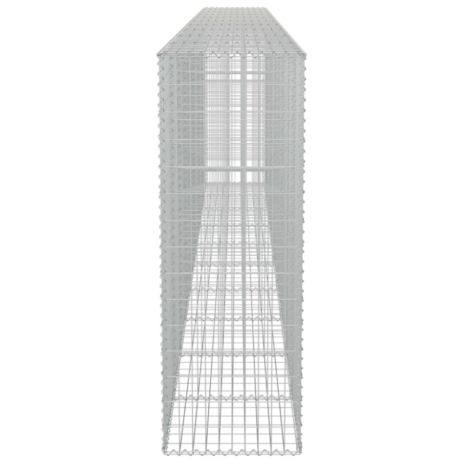 Muro de gaviones con cubiertas acero galvanizado 600x50x150