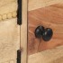 Aparador de madera maciza de acacia 115x35x75