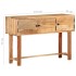 Aparador de madera maciza de acacia 115x35x75