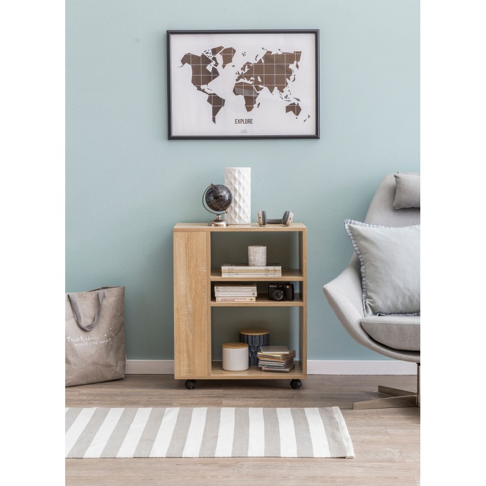 Mueble auxilair con ruedas