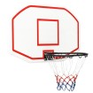 Tablero de baloncesto polietileno blanco 109x71x3 cm