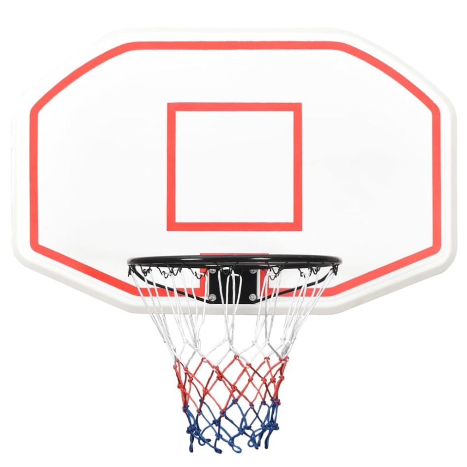 Tablero de baloncesto polietileno blanco 109x71x3