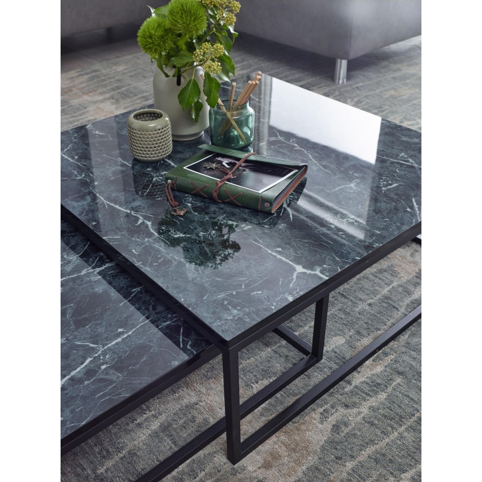 Mesas de centro estructura de metal de 2 piezas