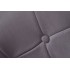 Silla  terciopelo gris / dorado giratoria