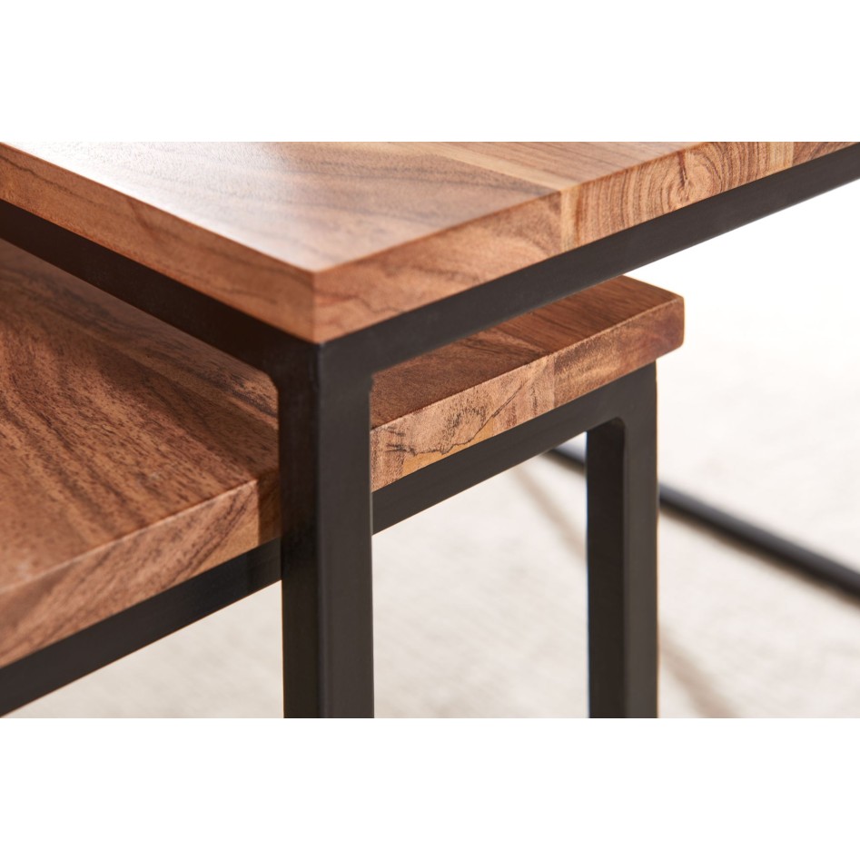 Mesa nido de 2 piezas