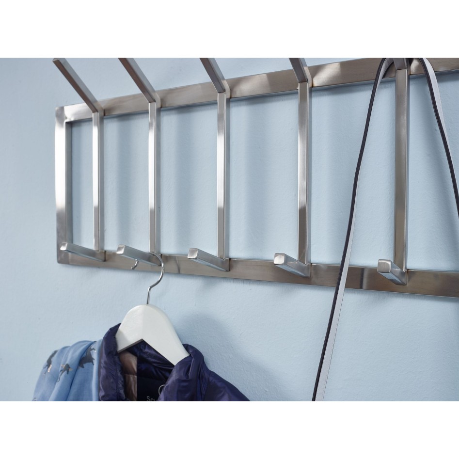 Perchero de diseño acero 65x30x10 cm