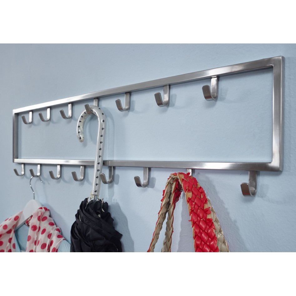 Perchero de diseño acero 80x20x4 cm 