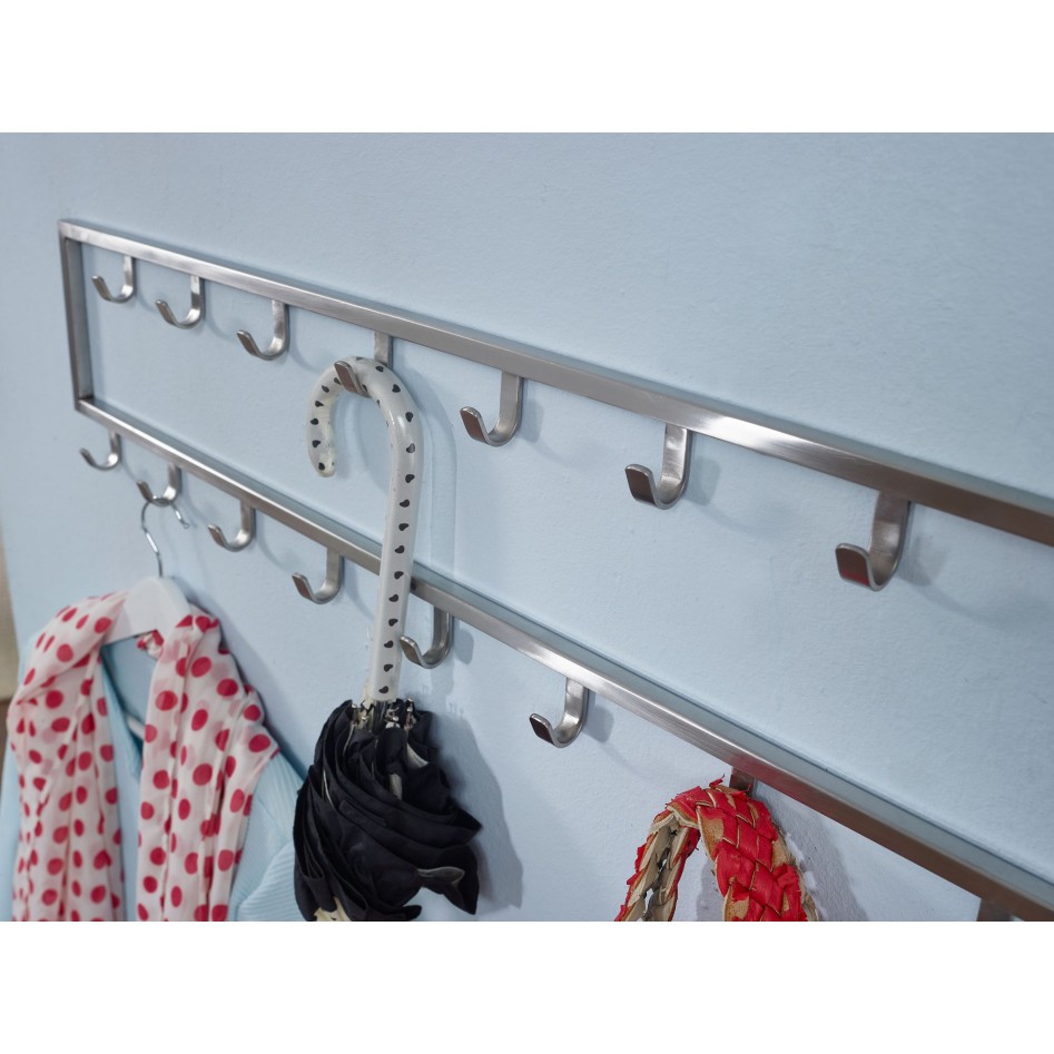 Perchero de diseño acero 80x20x4 cm 