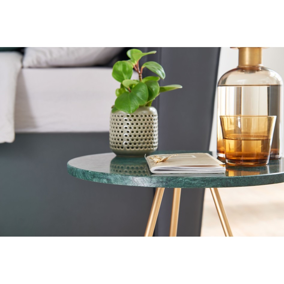 Mesa auxiliar verde 38x38x44cm 