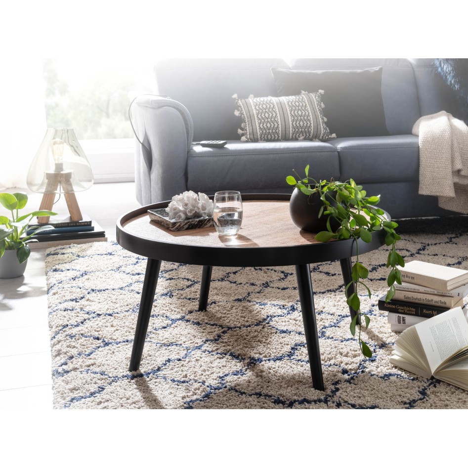 Mesita redonda 76x76x40 cm 