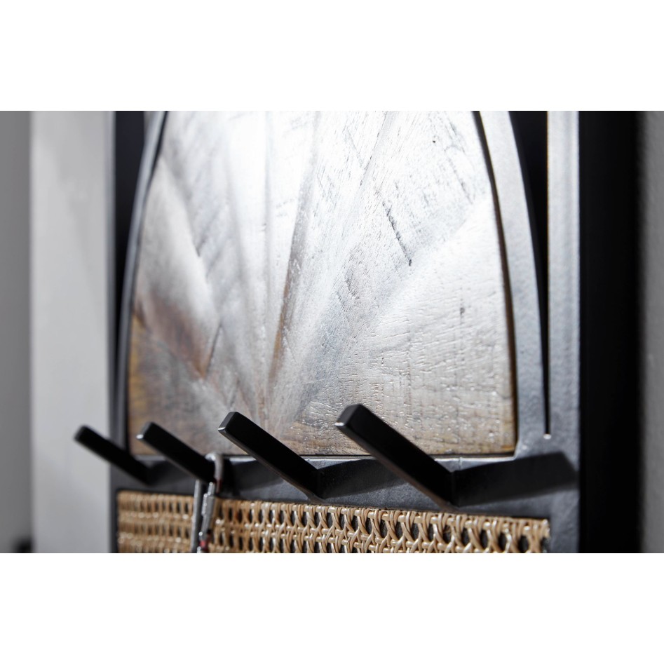 Perchero de pared 53x40x7,5 cm