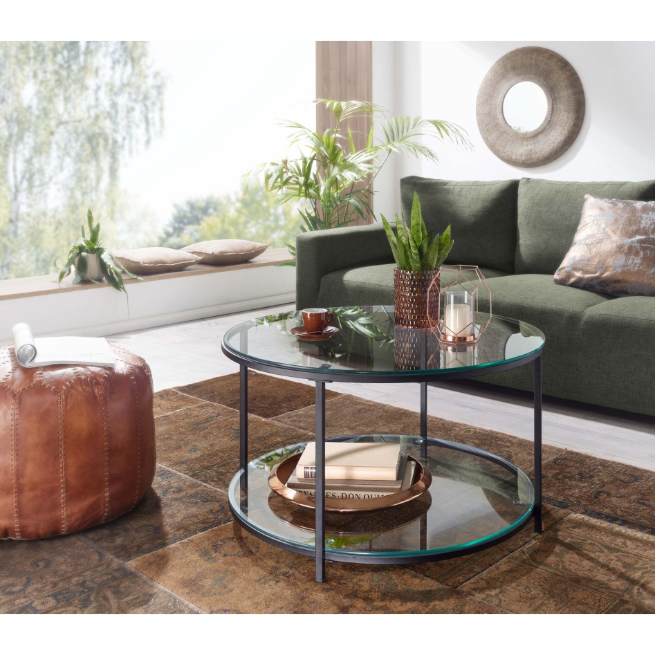 Mesa de Centro Moderna 80x80x45 cm