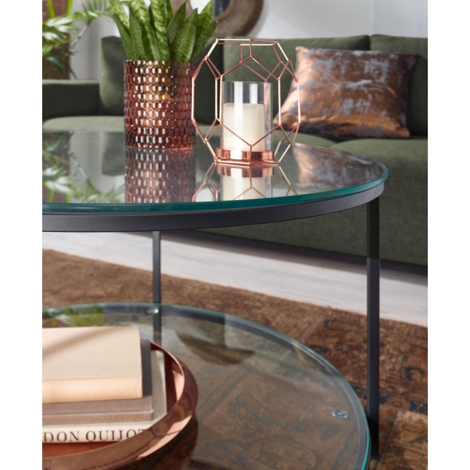 Mesa de Centro Moderna 80x80x45 cm