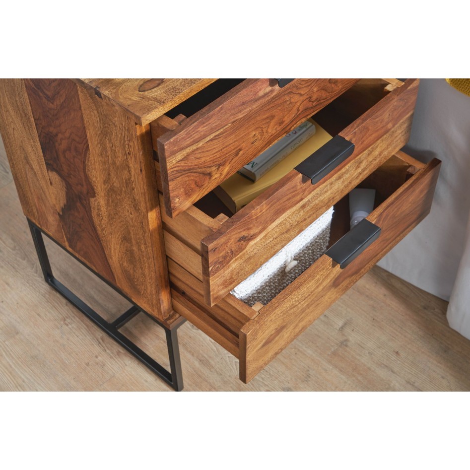 Mesita de Noche 50x40x65 cm 