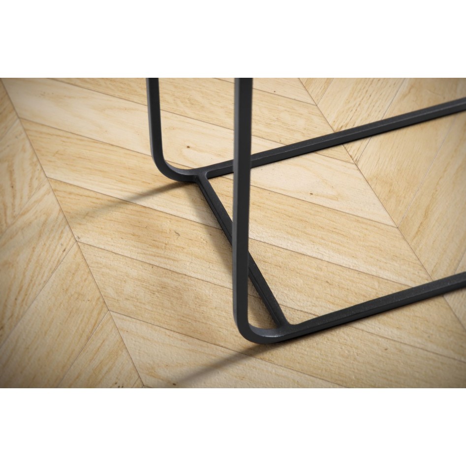 Macetero de metal 60x60x24 cm